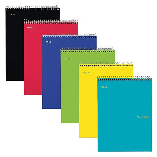 Cinco Superior De La Estrella Cuaderno Encuadernado, 1 Objet