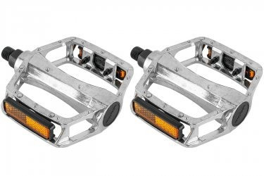 Pedal Plataforma Alumínio Rosca Grossa 9/16