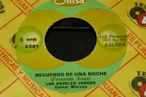 Comprar Jch-los Papeles Verdes Del RiMac Recuerdo De Una Noch 45 Rpm