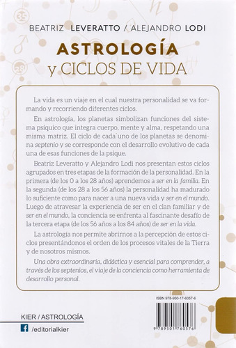 Astrología Y Ciclos De Vida - Beatriz Leveratto - Original