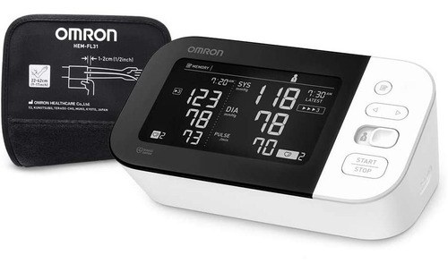 Tensiómetro digital de brazo automático Omron HEM-7342T-Z/BP7450
