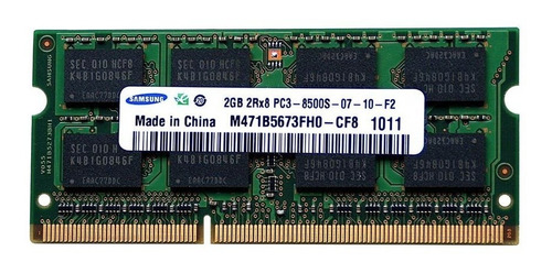 Imagen 1 de 1 de Memoria De 2gb Ddr3 1066mhz