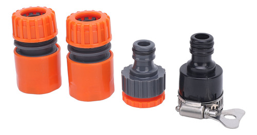 Kit De Conexión Rápida Para Mangueras De Jardín, 4 Piezas, C