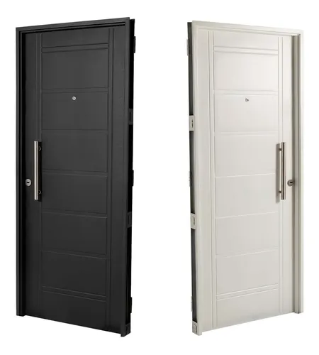 comprar Puerta Exterior Doble Chapa Inyectada 80 X 200 Barral 40 Cm