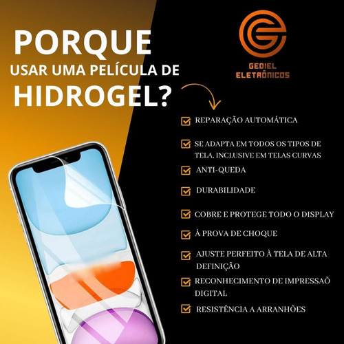 Película Hidrogel Anti Espiã Infinix Note 11 Pro Privacidade