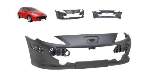 Imagen 3 de 4 de Paragolpe Delantero Peugeot 307m/nuevo Año 2006 C/camineros