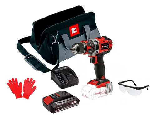 Kit Taladro Atornillador 18v Bat.cargador Y Bolso Einhell