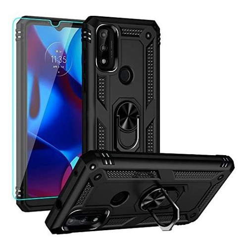 Yzok Compatible Con Moto G Pure Case, Con Protector K17fn