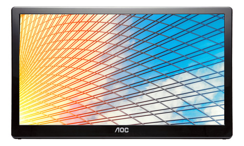 Monitor Portatil 15.6 Aoc 60hz Hd Tn Wled Usb 3.0 - Excelente (Reacondicionado)