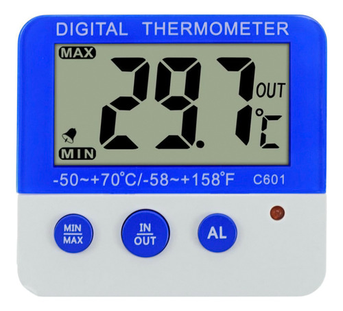 Termómetro Digital For Refrigerador Con Sonda Y Congelador
