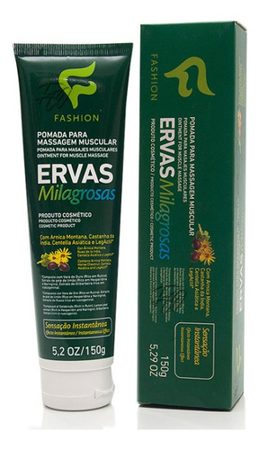 Pomada Ervas Milagrosas - Fashion 6 Unidades Por Mayor Tipo De Embalaje Tubo