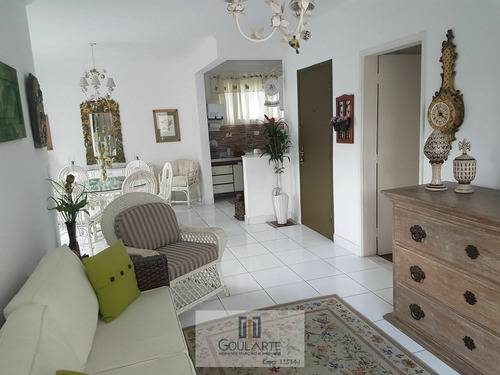 Imagem 11 de 30 de Apartamento Amplo Com 3 Dormitórios Sendo 1 Suíte Na Praia Da Pitangueira-guarujá/sp - 3523