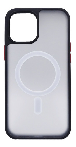 Carcasa Para iPhone 12/12 Pro - Soft Magsafe - Marca Cofolk Color Negro