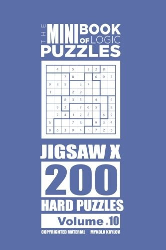 The Mini Book Of Logic Puzzles  Jigsaw X 200 Hard (volume 10