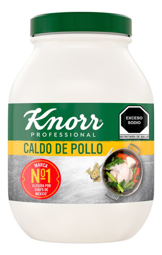 Caldo De Pollo Knorr Professional 2 Botes De 3.5 Kg