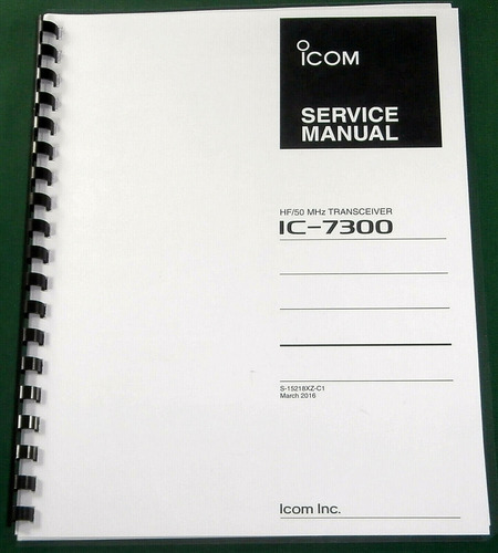 Manual De Servicio Icom Ic-7300