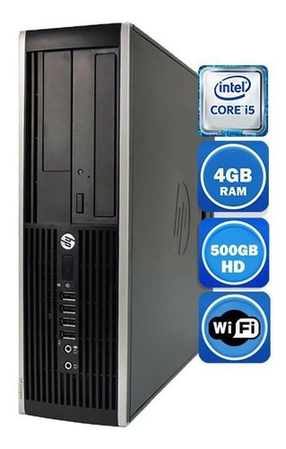 Pc Hp Compaq 8200 Intel I5 4gb Hd 500gb Wi-fi