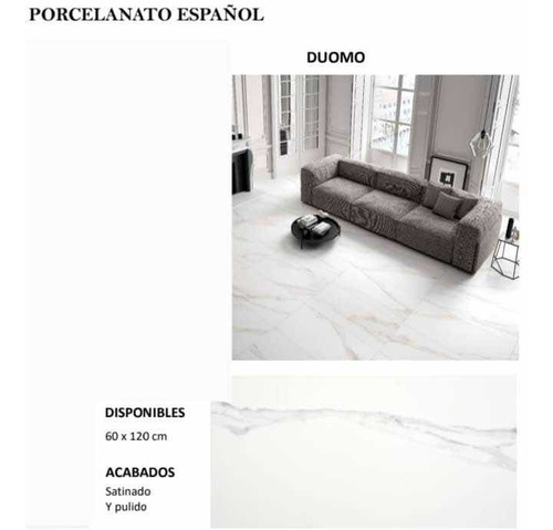 Porcelanato Español 60*120 Duomo Satinado