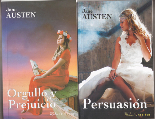 2 Libros Jane Austen Persuasion Y Orgullo Y Prejuicio