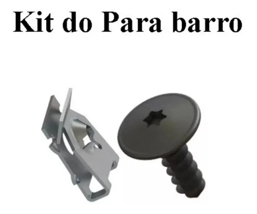 Kit Bucha+parafuso Parachoque Parabarro Vw Bora Fox Gol Golf