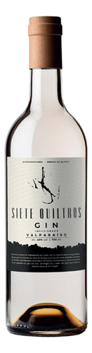 Gin Artesanal 7 Quiltros 750ml. Destilería Ánimas De Quintil
