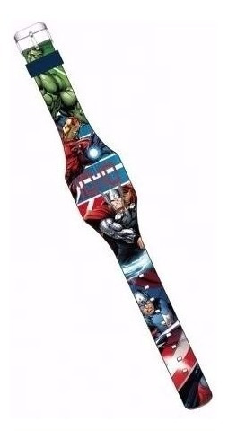 Relógio Digital Led - Marvel Avengers - Dtc - Cod.3797