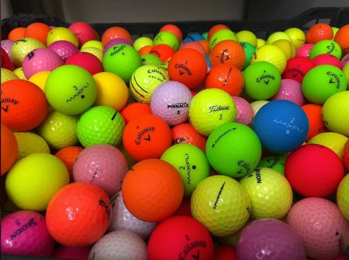 Pelotas De Golf Colores 12 (Reacondicionado)