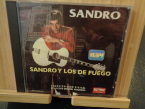 Sandro  Sandro Y Los De Fuego Cd Pop Sony