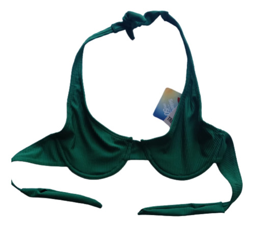 Corpiño Bikini Individual Con Aro Verde T 90 Oferta