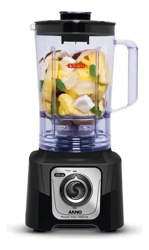 Liquidificador Arno Powermax 1400W Comfort Control LN65 preto