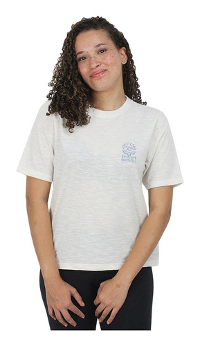 Camiseta Rip Curl Breaker Heritage Off White