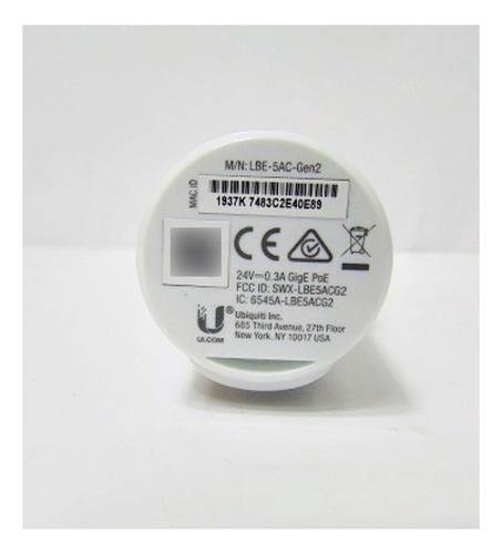 Antena Ubiquiti Litebeam Gen2 Lbe-5ac-gen2-br 23dbi 450mbps
