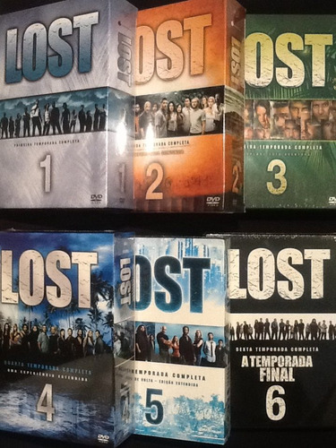 Dvd Lost Todas Temporadas Box 1 2 3 4 5 6 Original Lacrado.