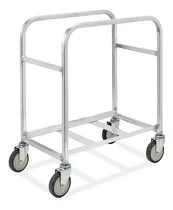 Comprar Carrito Para Tinas De Estibado Cruzado - 2 Tinas - Uline