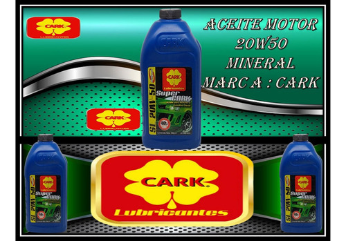 Aceite Motor 20w50 Mineral   Marc A : Cark
