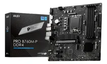 Comprar Msi Pro B760m-p Ddr4 Matx Placa-mãe, 4x Ddr4 ~ 128gb, 1x Pci