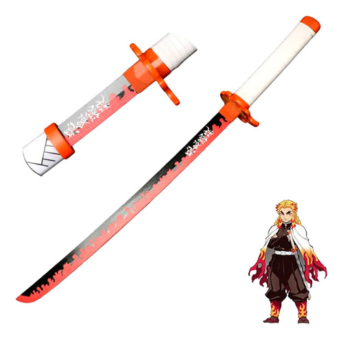 Katana Rengoku Acero 104cm - Demon Slayer