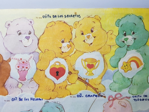 Imagen 7 de 10 de Álbum Ositos Cariñosos Figuritas 1986 Completo Exc Mag 56885
