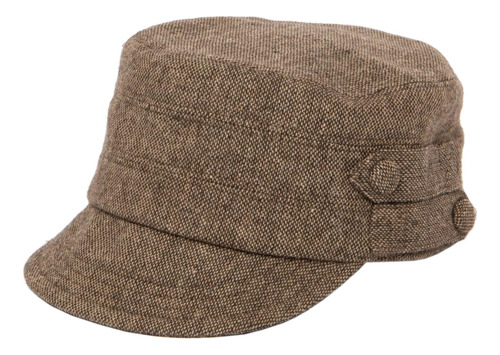 San Diego Hat Co. Gorra Tweed Mujer, Marrón, Talla Única