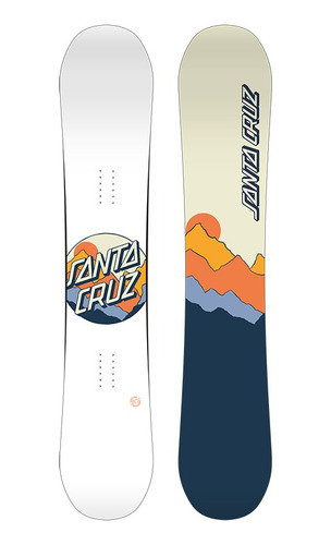 Tabla De Snowboard Santa Cruz Scenic Dot Wide Color Combo Camber Tamaño De La Tabla De Snowboard 153 Cm