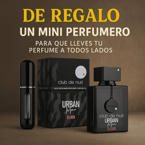 Perfume Arabe Armaf Club De Nuit Urban Man Elixir Edp 105 Ml
