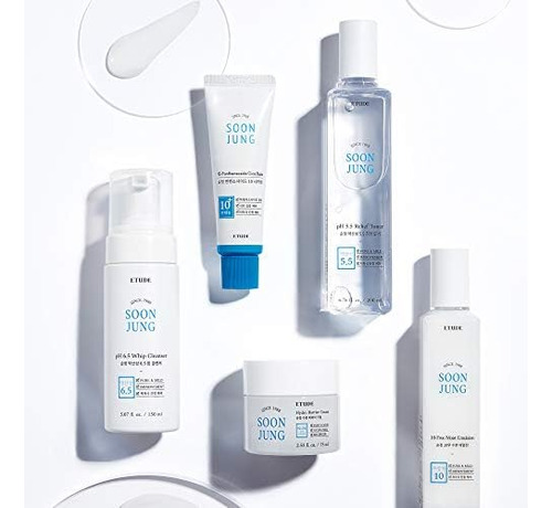 Crema Etude Soonjung Hydro Barrera, Tamaño Grande, 130 Ml |