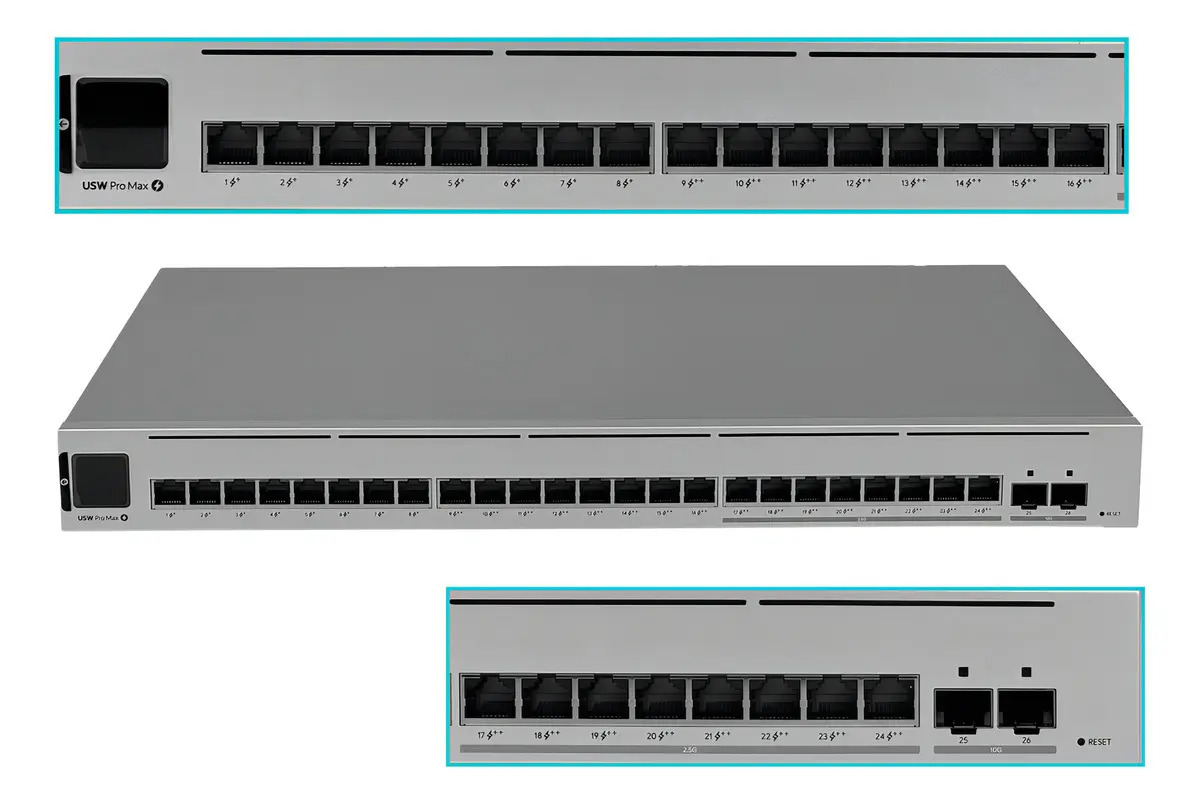 Switch Ubiquiti USW-PRO-MAX-24