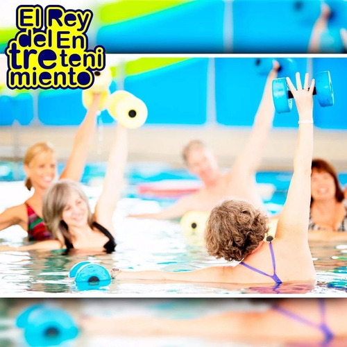 Imagen 5 de 5 de Cinturón Aquagym Piscina Natación Flotador Salvavidas El Rey