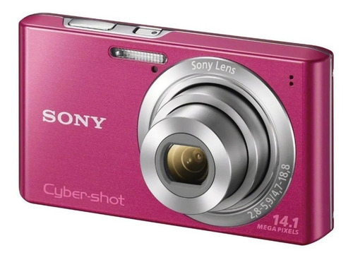 Sony Cyber-shot W610 DSC-W610 compacta avançada cor rosa
