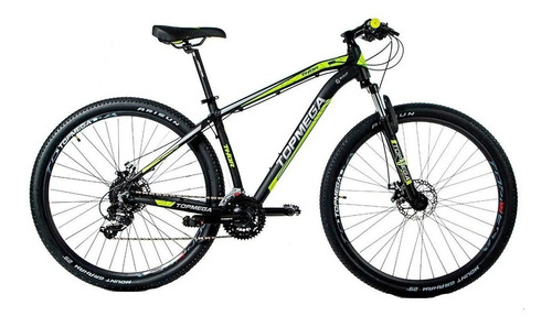 Imagen 1 de 5 de Bicicleta Topmega Mtb Thor R29 Aluminio 24 Vel + Regalos Fas