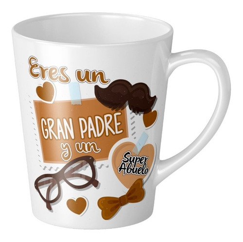 Taza Conica 12 Onzas Dia Del Padre Abuelo