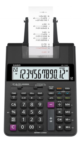Calculadora Casio Hr-170rc Impresion 2 Colores 12 Digitos