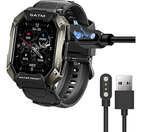 Q Reloj Deportivo Inteligente Militar Para Hombre, Resistente X