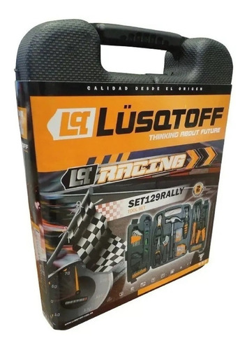 Imagen 2 de 8 de Set Herramienta 51 Piezas Lusqtoff Set129rally Racing